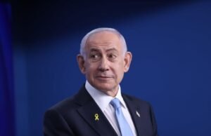 Netanyahu “no abandonará” la política para obtener el indulto, dice el primer ministro junto con el alemán Merz