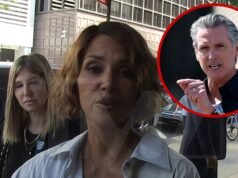 Halle Berry critica a Gavin Newsom sobre el cuidado de la menopausia durante un evento en vivo