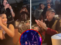 Cardi B Twerks canta para el cumpleaños de Stefon Diggs