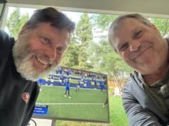 La voz de los 49ers, Greg Papa, espera regresar al stand para los dos últimos juegos