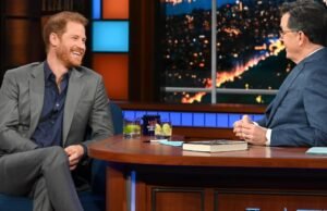 El príncipe Harry interrumpe a Stephen Colbert con Hallmark Audition