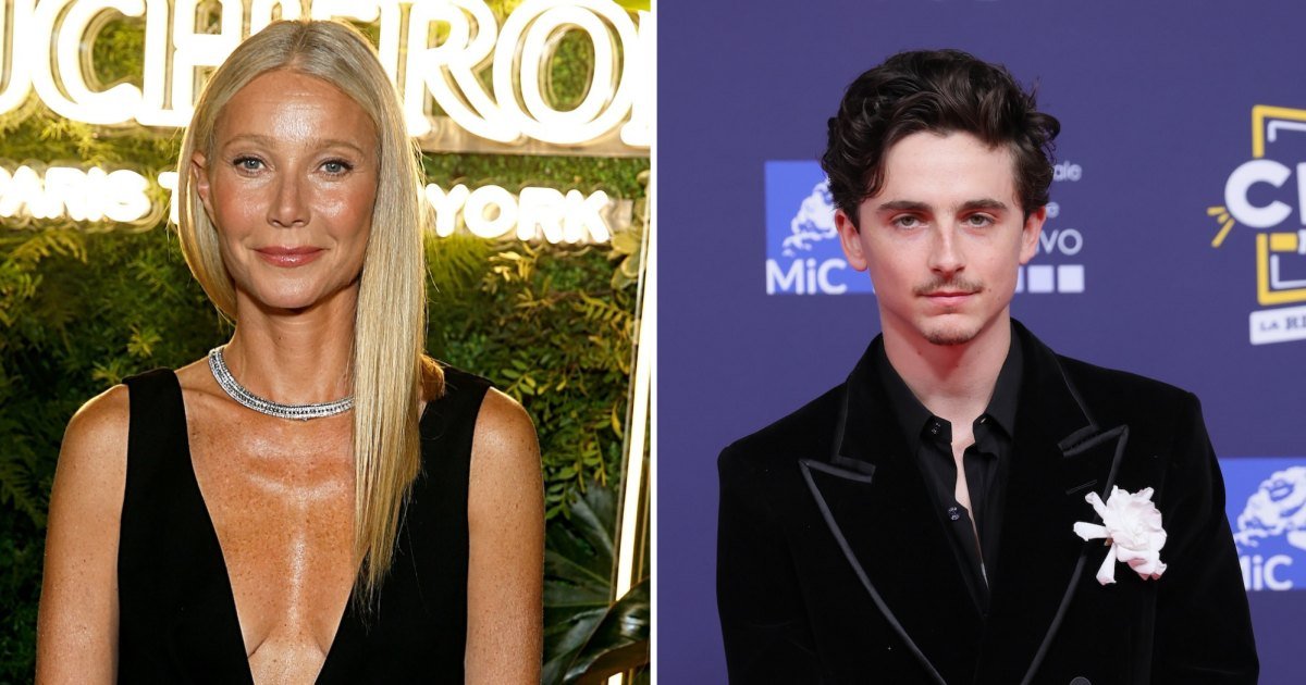 Gwyneth Paltrow y Timothée Chalamet