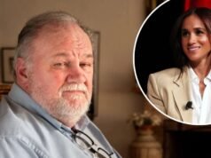 El padre de Meghan Markle, Thomas, dice que no “quiere morir separado” de ella