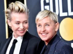 El frío invierno inglés devuelve a Ellen DeGeneres a los Estados Unidos de Trump