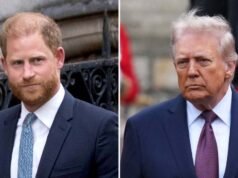 El príncipe Harry arremete contra el presidente Donald Trump por Stephen Colbert