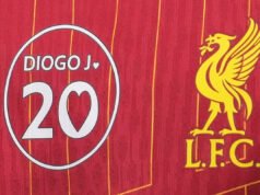 El Liverpool rinde homenaje a Diogo Jota en el que hubiera sido su 29 cumpleaños: ‘Por siempre en nuestros corazones’