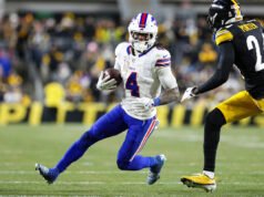 Clasificación de PPR Fantasy Football de Matt Harmon para la semana 14