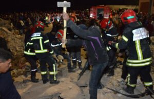 Al menos 22 muertos en el derrumbe de un edificio en Marruecos
