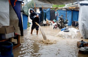 Catorce palestinos, incluidos niños, mueren en Gaza durante la tormenta Byron