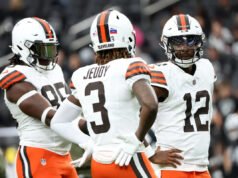 Shedeur Sanders y Jerry Jeudy de los Browns restan importancia a los acalorados intercambios contra los 49ers: “Todo está bien”