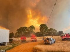 ¡Vete ahora! Nuevas advertencias de evacuación emitidas debido a la destrucción de casas en Victoria y al pronóstico de cambios de viento peligrosos