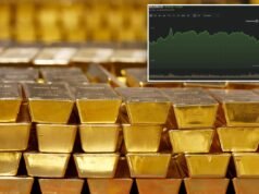 El oro supera los 5.000 dólares por primera vez mientras el dólar cae y aumentan los riesgos globales