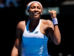 Coco Gauff avanza a segunda ronda pese a dificultades en el servicio