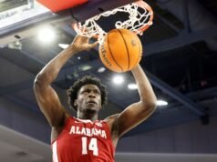 Alabama planea enfrentar a Bediako el sábado contra Tennessee