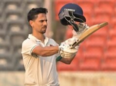 Trofeo Ranji: Siddhesh Lad de Mumbai lamenta perderse el punto de bonificación contra Hyderabad