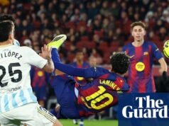Fútbol europeo: el magnífico gol de Lamine Yamal corona la victoria del Barcelona ante el Real Oviedo | fútbol de clubes europeos
