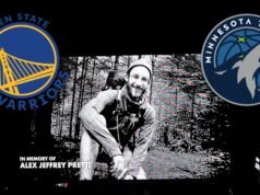 Los fanáticos gritan ‘F *** ICE’ después del momento de silencio de Alex Pretti durante el juego de los Timberwolves