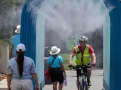 El Abierto de Australia activa una advertencia de calor máximo con un pronóstico de 45 ° C