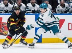 Los San Jose Sharks adquieren a Kiefer Sherwood procedente de los Vancouver Canucks
