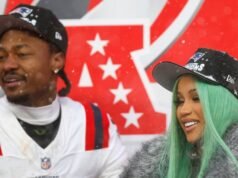 Cardi B reacciona a la victoria del campeonato de la AFC de los Patriots y su novio Stefon Diggs