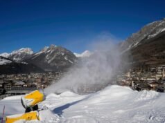 La nieve artificial de un experto italiano jugará un papel importante en los Juegos de Milán Cortina