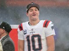 Mientras la nieve y los sacos frustran los sueños fugaces de Drake Maye, sus piernas “desmoralizadoras” encuentran la manera de enviar a los Patriots de regreso al Super Bowl.