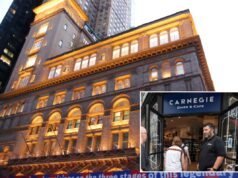 Carnegie Hall resuelve demanda de marca contra Carnegie Diner