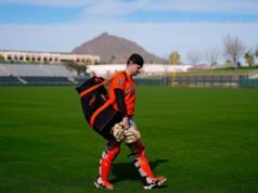 Avance del entrenamiento de primavera de SF Giants 2026: receptores
