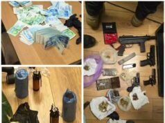 La policía encuentra explosivos y armas en una redada en una operación criptográfica ilegal