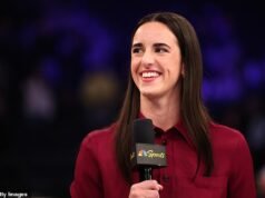 Caitlin Clark enloquece a los fanáticos del baloncesto mientras brilla en su debut en NBC antes del enfrentamiento Knicks-Lakers