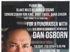 El candidato al Senado abandona una ostentosa recaudación de fondos mientras el megadonante demócrata está marcado en los archivos de Epstein