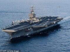 Trump envía el portaaviones más grande del mundo a Medio Oriente después de que Netanyahu advirtiera: “Irán está jugando”