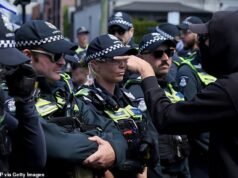 El presidente israelí Isaac Herzog abandona Australia mientras 10.000 manifestantes pro palestinos enfurecen a Melbourne con polémicos cánticos de ‘Intifada’