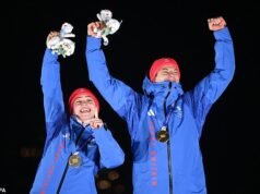 ¡Gran domingo del equipo GB! Gran Bretaña gana OTRA medalla de oro cuando la estrella esqueleto Matt Weston vuelve a subir al podio en un día histórico en los Juegos Olímpicos de Invierno.