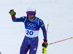 Cómo la estrella veterana del equipo GB, Dave Ryding, de 39 años, se ganó el afecto de los fanáticos del esquí cuando se retira después de los quintos y últimos Juegos Olímpicos de Invierno, escribe RIATH AL-SAMARRAI