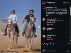 La vida personal de Tulsi Gabbard con su misterioso videógrafo revelado en nuevas fotos íntimas