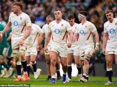 Inglaterra 21-42 Irlanda: Las esperanzas de Limp Red Roses en el Seis Naciones se esfuman cuando los visitantes hacen historia con una victoria récord en Twickenham