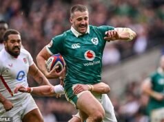SHANE McGRATH: No se equivoquen, en un día en que el tanque de Inglaterra fue desmantelado sin piedad, este jugador irlandés se destacó con una de las actuaciones más notables de la era del rugby moderno.