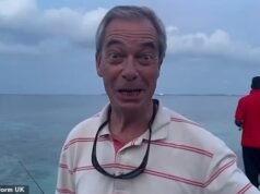 Nigel Farage acusa al Gobierno británico de intentar frustrar su misión de enviar ayuda a los isleños de Chagos intentando impedir el traslado de las islas a Mauricio