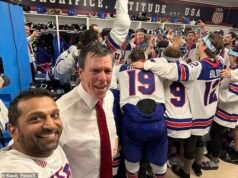 Kash Patel provoca reacciones violentas cuando un video parece mostrarlo bebiendo cervezas con estrellas del hockey estadounidense en medio de un mayor escrutinio sobre el liderazgo del FBI.