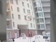 Héroe ATRAPA a un niño de siete años que se lanzó 80 pies desde la ventana de su apartamento