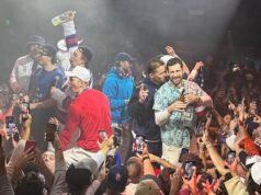 Dentro de la noche de borrachera de $150,000 de las estrellas del hockey del equipo de EE. UU. en Miami, mientras las estrellas fuman cigarros y festejan con los fanáticos para celebrar el oro en los Juegos Olímpicos de Invierno.
