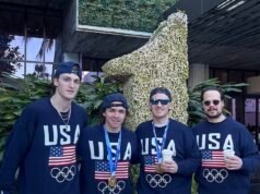 Trump cumple su promesa de darles resaca a las estrellas del hockey del equipo de EE. UU. Al enviar un avión de la Fuerza Aérea para llevarlos a la Casa Blanca.