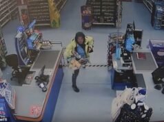 Un ladrón casi mata al guardia de seguridad de B&M apuñalándolo brutalmente después de intentar evitar que robara bienes por valor de £ 20