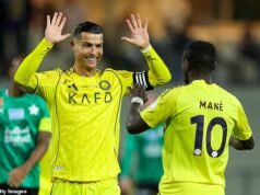 Cristiano Ronaldo compra el 25 POR CIENTO de acciones del equipo español de segunda división respaldado por Arabia Saudita mientras un futbolista de mil millones de libras pasa a ser propietario del club después de afirmar que podía “arreglar” al Man United