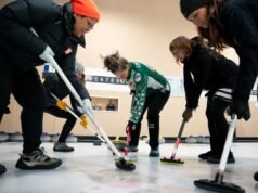 Cómo intentar hacer curling en el área de la bahía