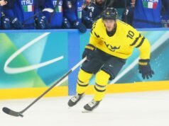 Alex Wennberg de San Jose Sharks juega un papel valioso para Suecia en los Juegos Olímpicos