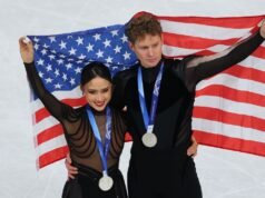 Una medalla de plata pone fin a una carrera olímpica dorada de Madison Chock y Evan Bates