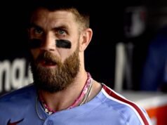 Harper de los Filis: las críticas de Dombrowski a su juego fueron “salvajes”