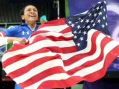 La estadounidense Elana Meyers Taylor, de 41 años, gana su primera medalla de oro olímpica en monobob